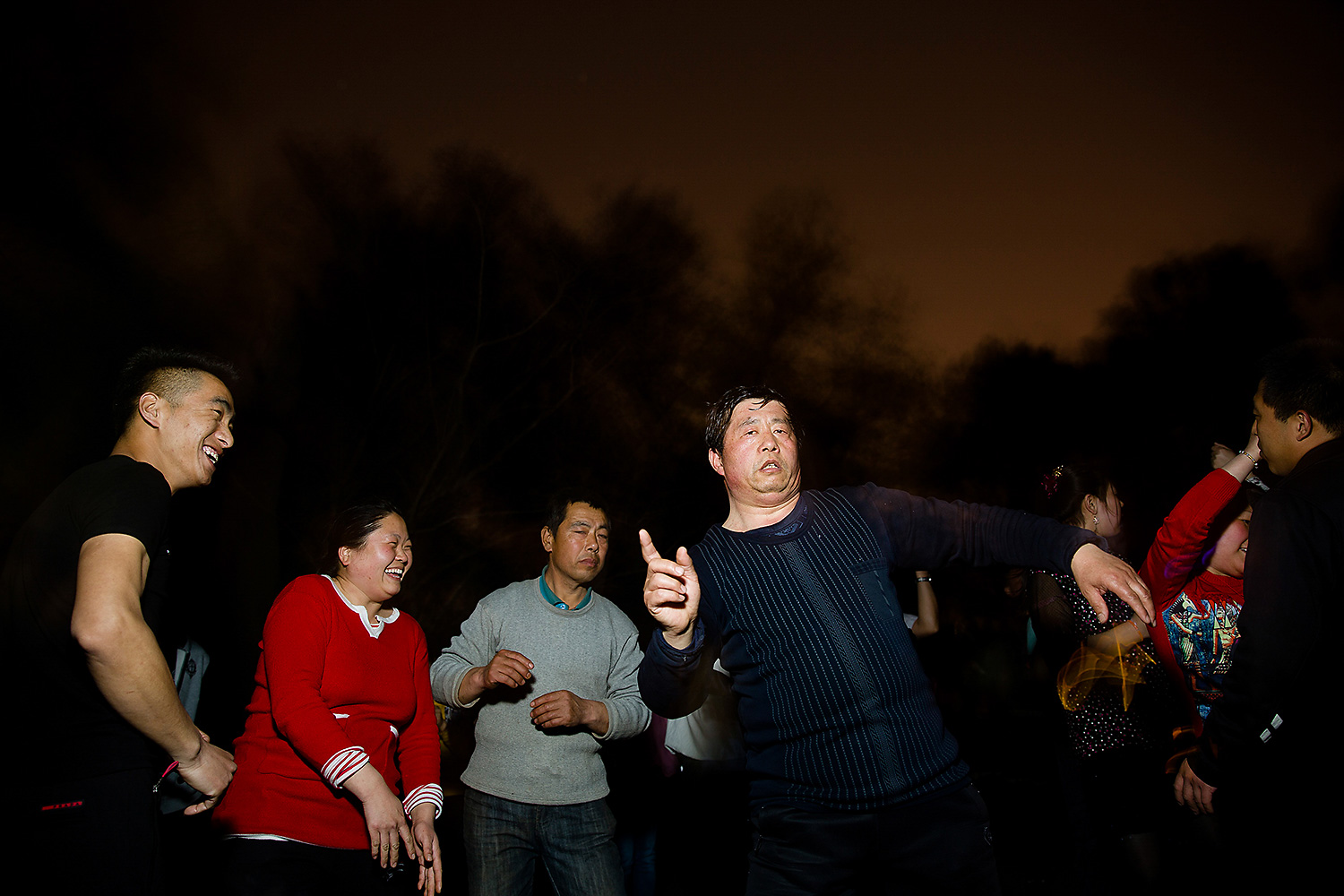Outdoor disco dancing in Zizhuyuan Park, Beijing. Photo by Wu Hao @wuhaophotography
