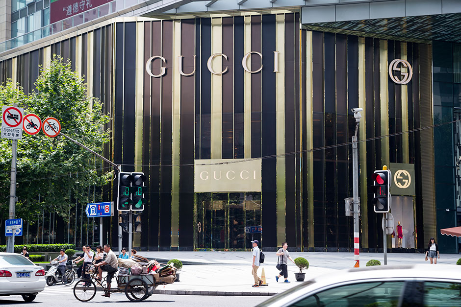 The IAPM Mall is an upscale one-stop shop shopping mall with top luxury brands like Prada, Gucci, Miu Miu, Dolce & Gabbana, Stella McCartney, Chloé, Maje, Alexander McQueen, Alexander Wang, Balmain, and Michael Kors.