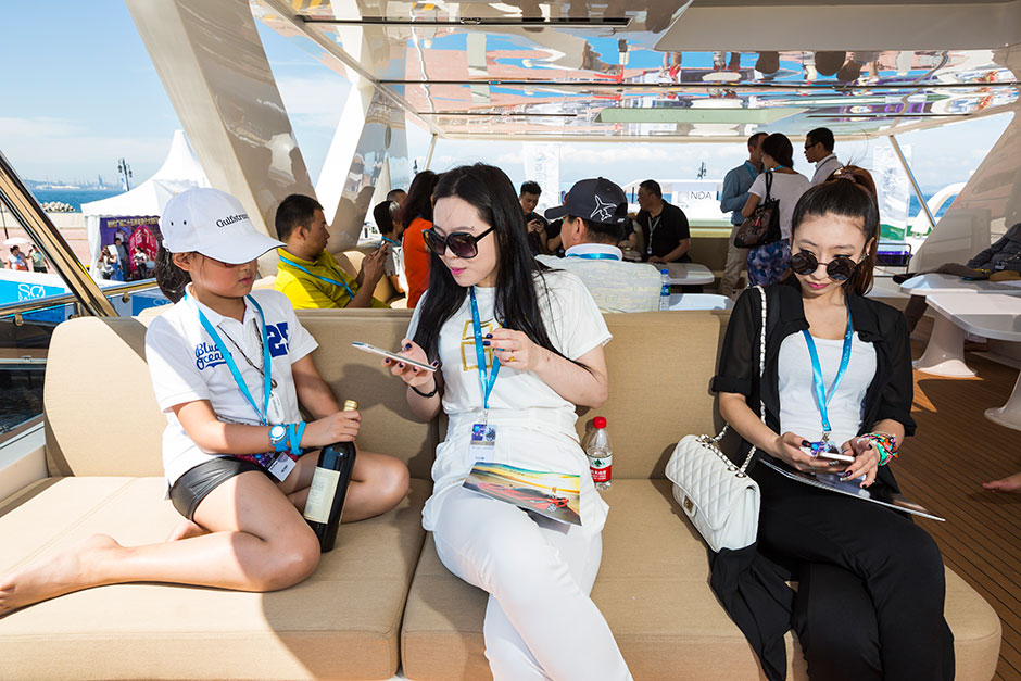 First-time yachters, many of whom have never been on a boat or sailed before, are introduced to the sport and its “lifestyle.”