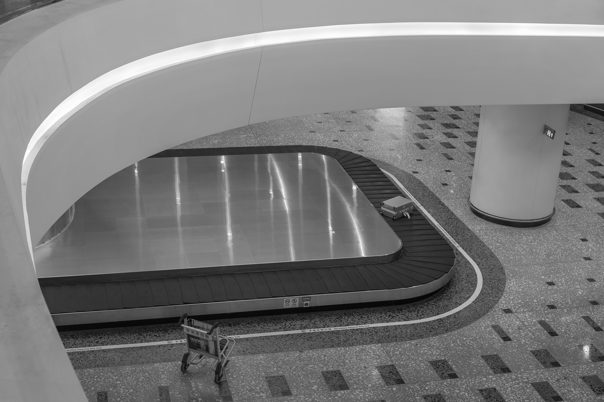 The domestic arrivals terminal at Beijing Daxing International Airport, January 30, 2020.