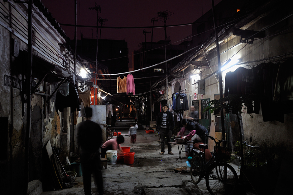 Wuwucun is quiet in the evening—most everybody goes to sleep by nine o’clock.