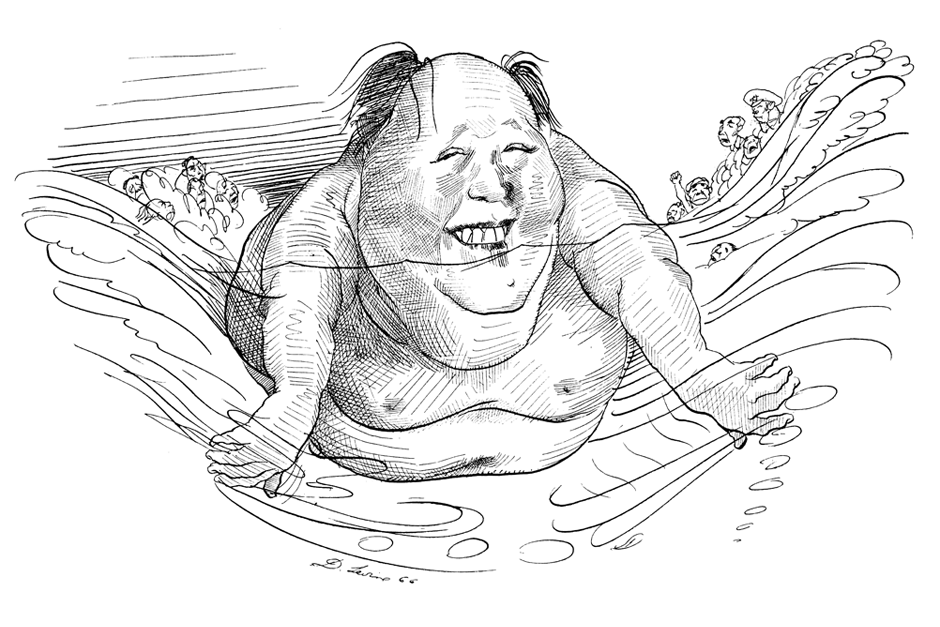 Mao Zedong, 1966; Copyright Matthew and Eve Levine.